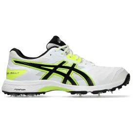 Asics Gel Gully 7 Cricket Spikes White/Black