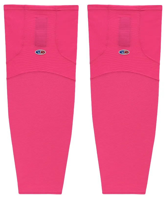 Athletic Knit (AK) HS1100-014 Pink Mesh Ice Hockey Socks