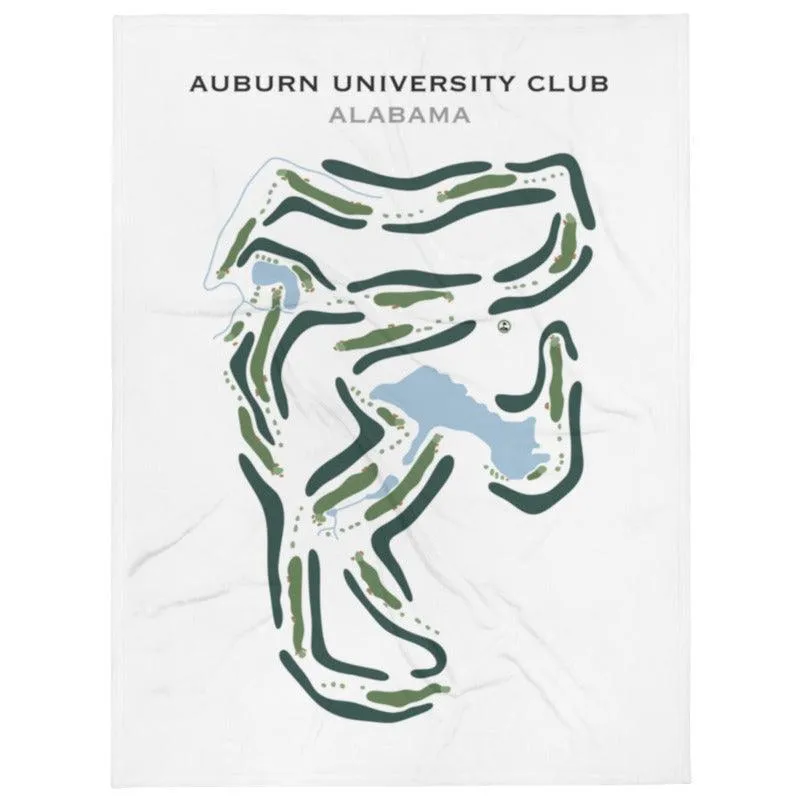 Auburn University Club, Alabama - Printed Golf Course