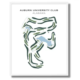 Auburn University Club, Alabama - Printed Golf Course