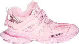 Balenciaga Wmns Track Trainer Fake Fur - Pink