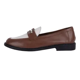 Cole Haan Loafers Leather Brown Colour For Women