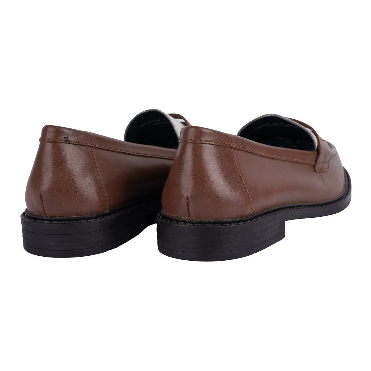 Cole Haan Loafers Leather Brown Colour For Women