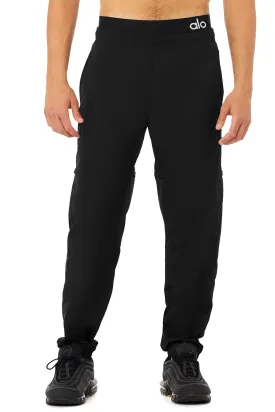 Convertible Track Pant - Black