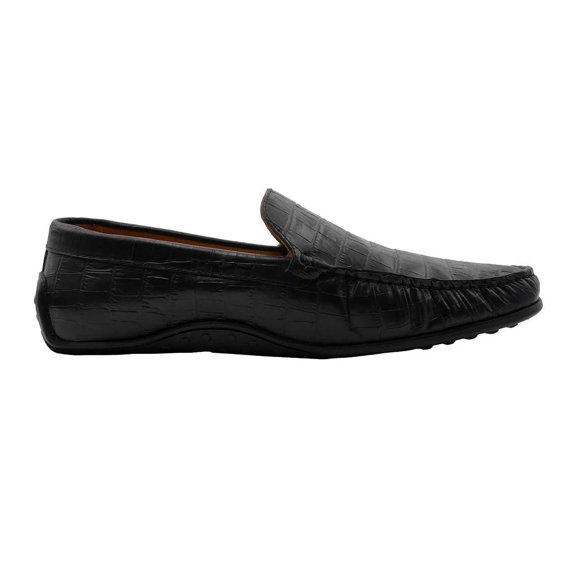 Donald J Pliner Donald Pliner Formal Slip Ons Leather Black Colour For Men