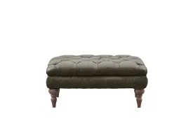 Earl | Bench Footstool | Vintage Green