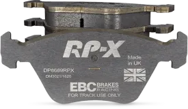 EBC Racing 98-05 Porsche 911 (996) Carrera 2 3.4L (Cast Iron Rotor Only) RP-X Front Brake Pads