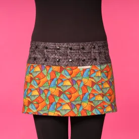 Geo Athletic Skirt