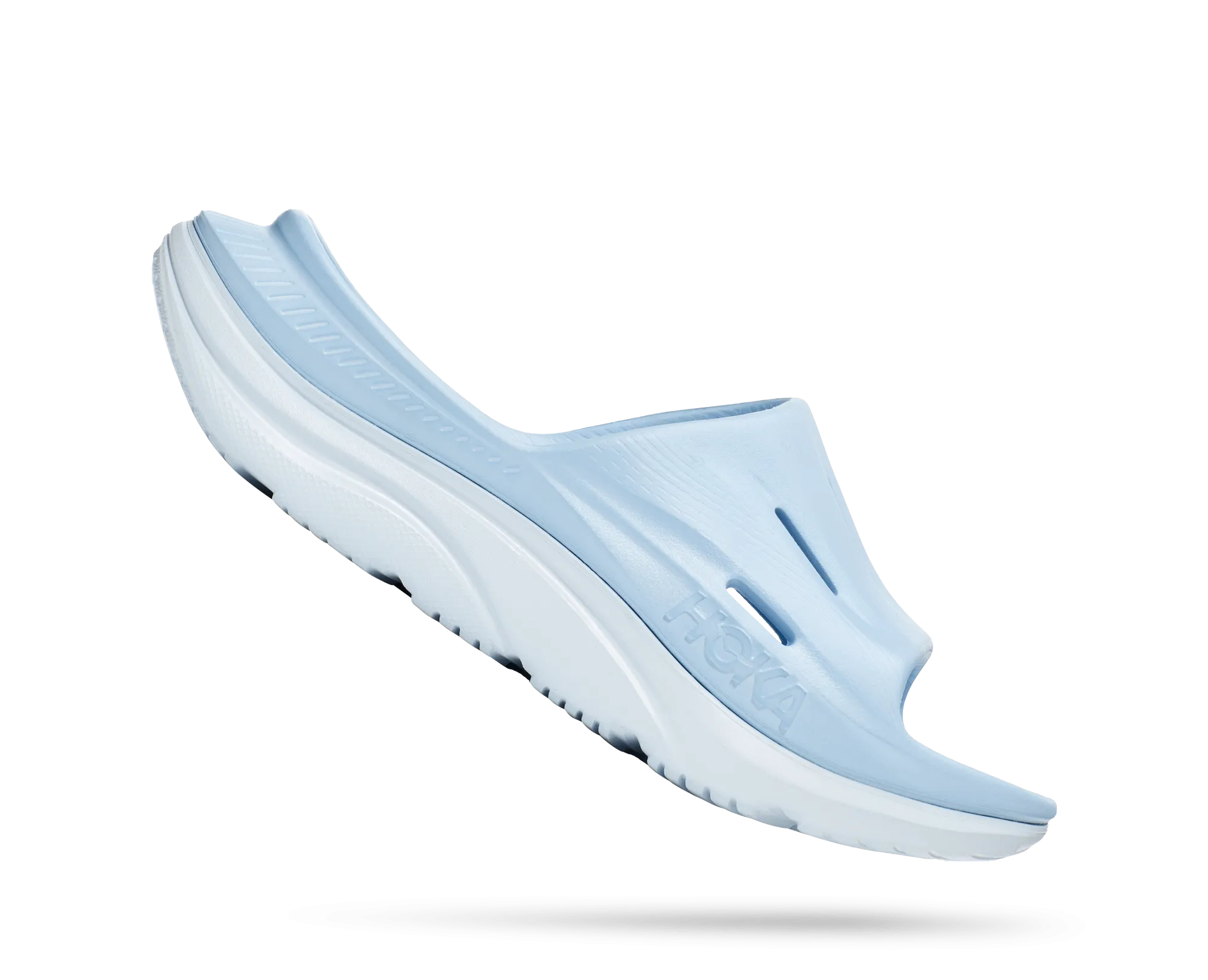 Hoka All Gender/Unisex Ora Recovery Slide 3 Color: Ice Water/Airy Blue