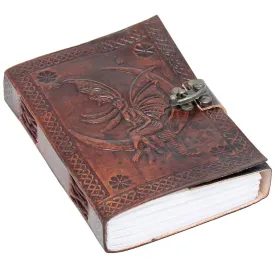 Leather Diary - 5x7 Journal with Fairy #A242567FAR