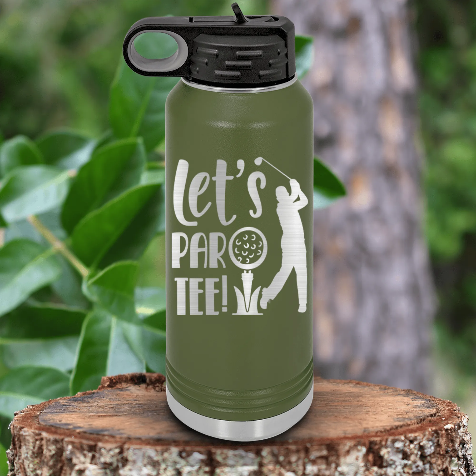 Par Tee Time Water Bottle