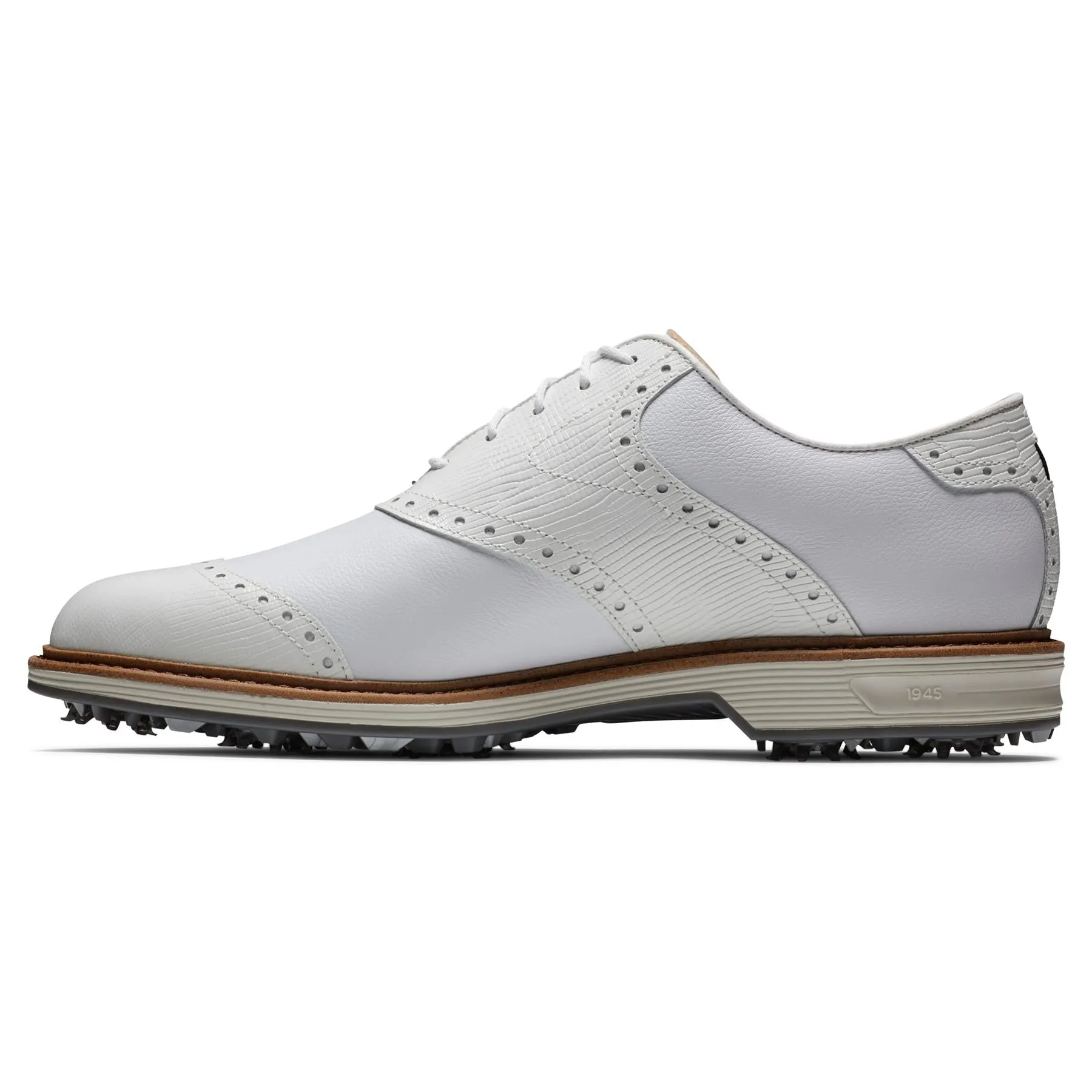 Premiere Series Wilcox DJ Golf Shoes White/White/Light Grey - 2024