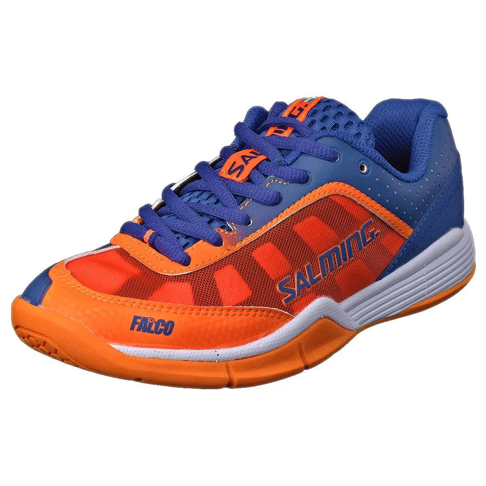 Salming Junior Falco Kid - Blue/Orange