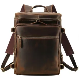 The Raoul Backpack | Handmade Vintage Leather Backpack