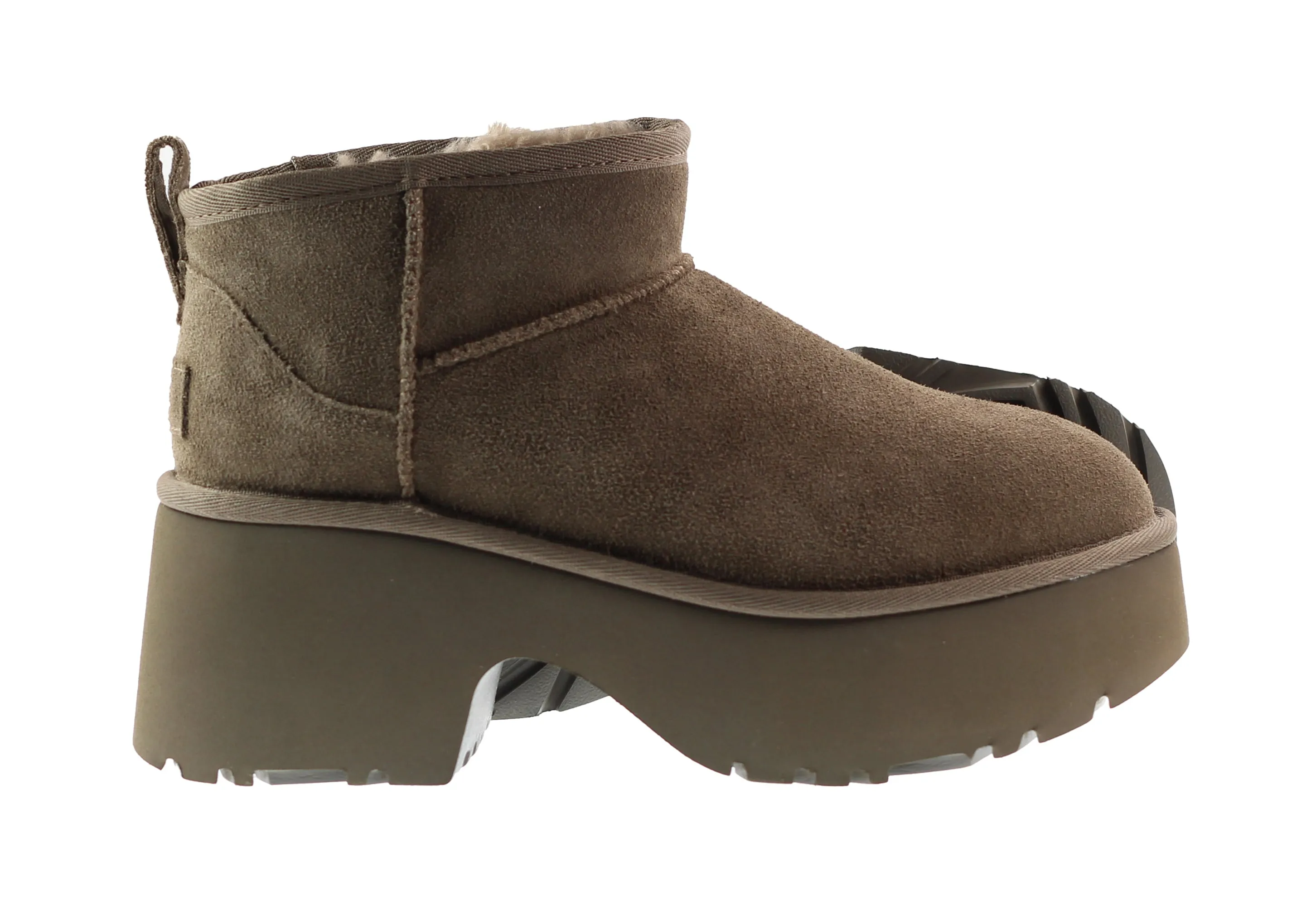 Ugg Boots Womens Classic Ultra Mini New Heights Boot Hickory