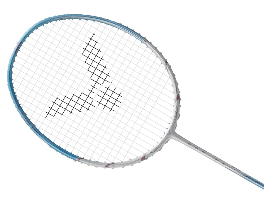 Victor Auraspeed 90F Unstrung Badminton Racket [Light Blue]