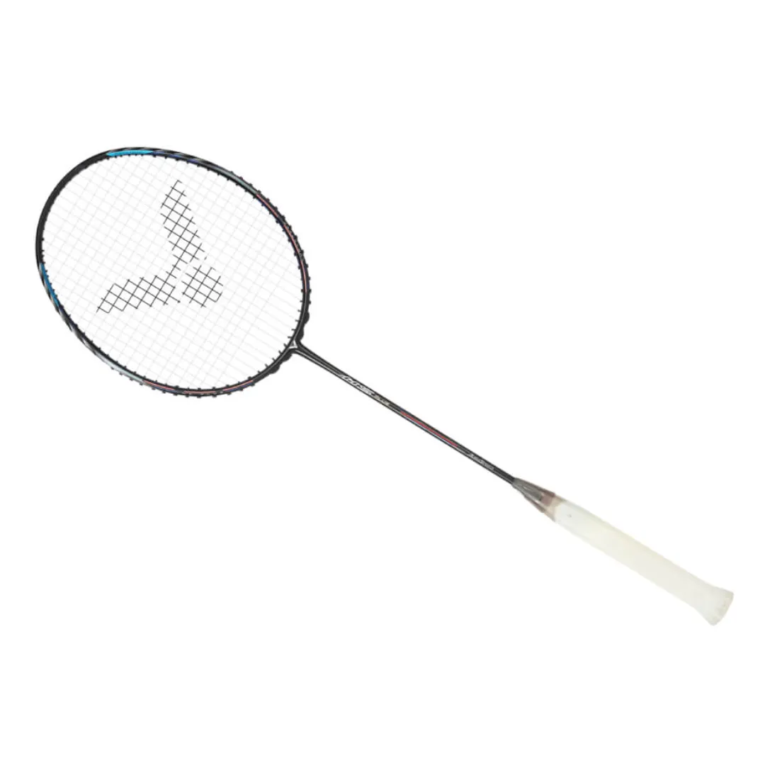 Victor Auraspeed HS Plus Unstrung Badminton Racket [Dull Black]