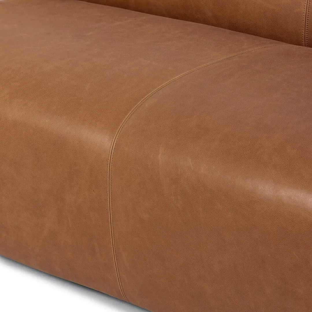 Wellborn Leather Sofa