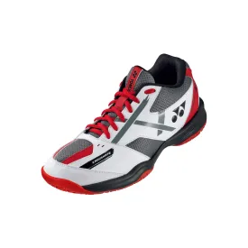 Yonex Power Cushion SHB39 Wide Court Shoes [White/Red]